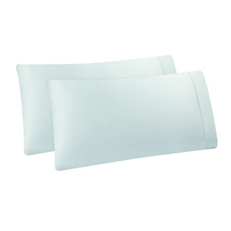 Monarch Brands Aston & Arden Tencel Pillowcase Standard, Blue, 2PK P-SS-SP-400-BL